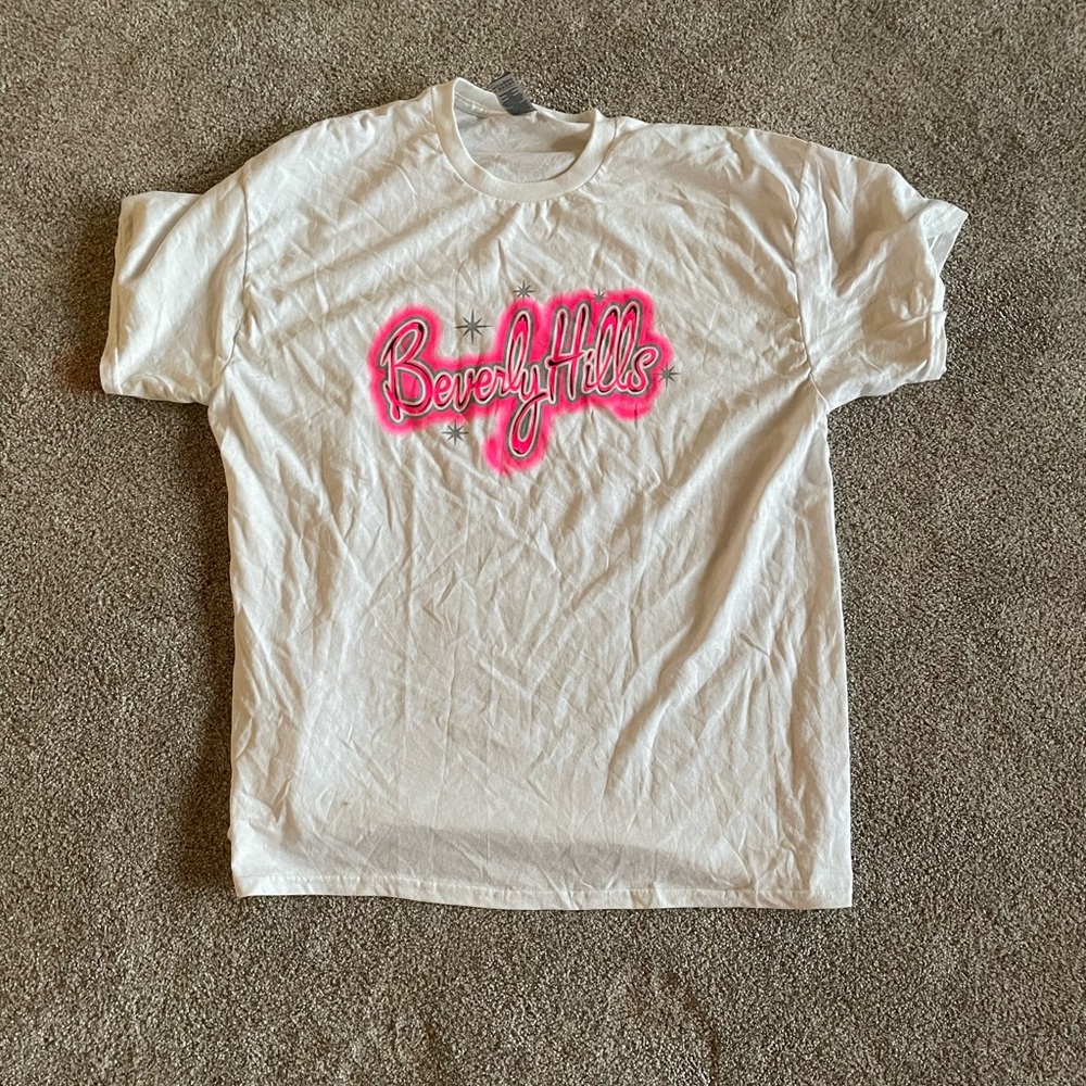 Airbrushed design Beverly Hills top